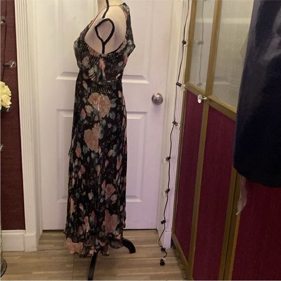 Zimmermann 100% silk Floral Halter Neck Dress, XS - Picture 9 of 13